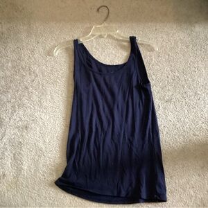 Navy Blue Women's Tank Top
